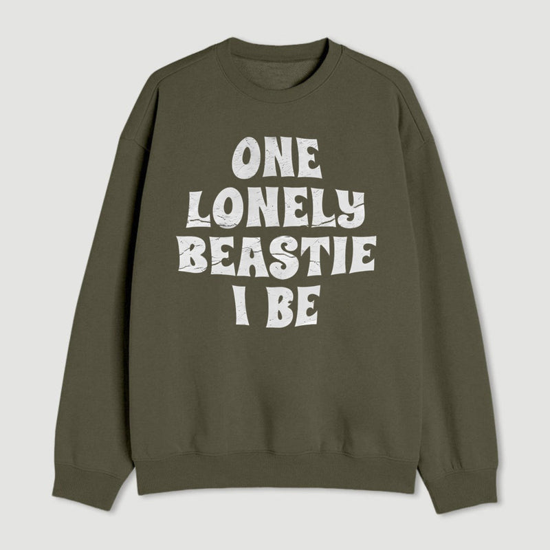 One Lonely Beastie I Be Geek Sweatshirt