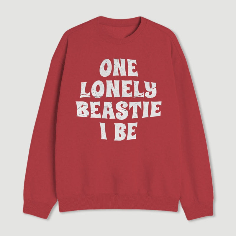 One Lonely Beastie I Be Geek Sweatshirt