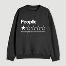 Funny 1-Star Review Graphic Sweatshirt