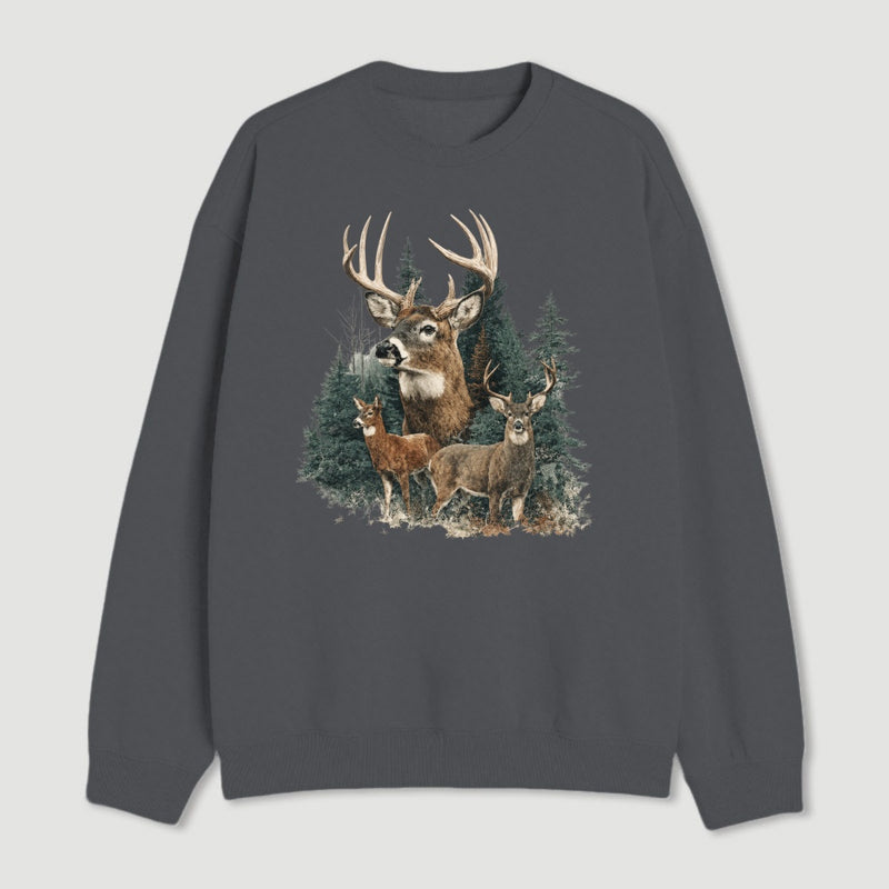 Vintage Deer Midwest Hunt Season Sweatshirt