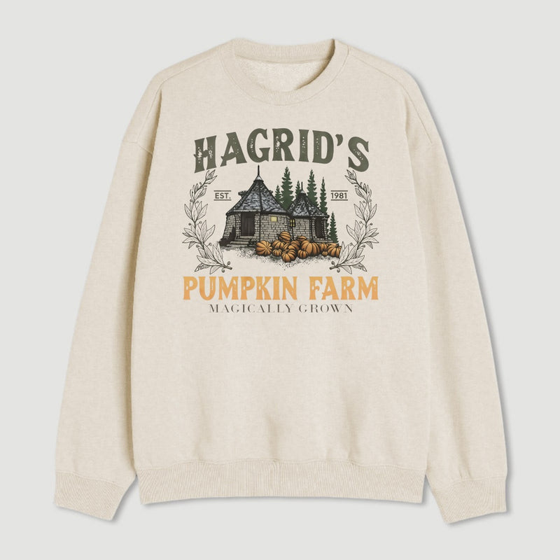 Hagrid's Pumpkin Patch Vintage Fall Halloween Sweatshirt