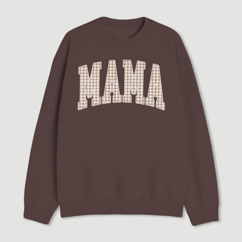 Vintage Gingham Mama Sweatshirt Mothers Day Gift
