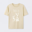 This Is Bull On Toilet Pure Cotton Short Sleeve T-Shirt