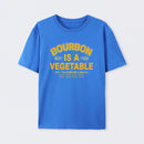 Bourbon Is A Vegetable 51 Percent Corn By Law Pure Cotton Short Sleeve T-Shirt