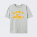 Bourbon Is A Vegetable 51 Percent Corn By Law Pure Cotton Short Sleeve T-Shirt