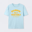 Bourbon Is A Vegetable 51 Percent Corn By Law Pure Cotton Short Sleeve T-Shirt