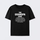 The Grandpa Code Fun Mandatory Yes Always Pure Cotton Short Sleeve T-Shirt