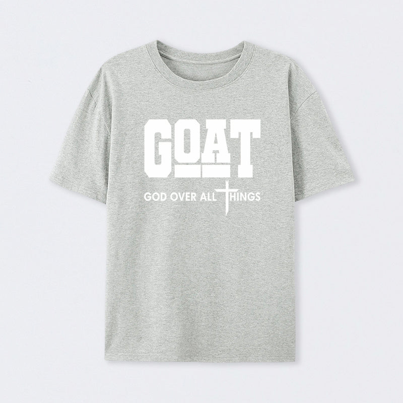 Goat God Over All Things Graphic T-Shirt