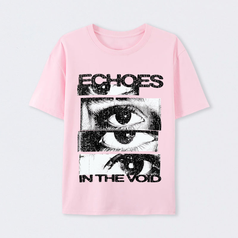 Men's Echoes Cropped T-Shirt