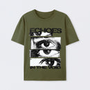 Men's Echoes Cropped T-Shirt