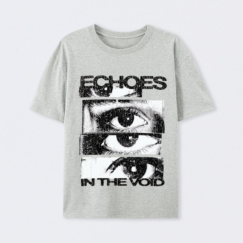 Men's Echoes Cropped T-Shirt
