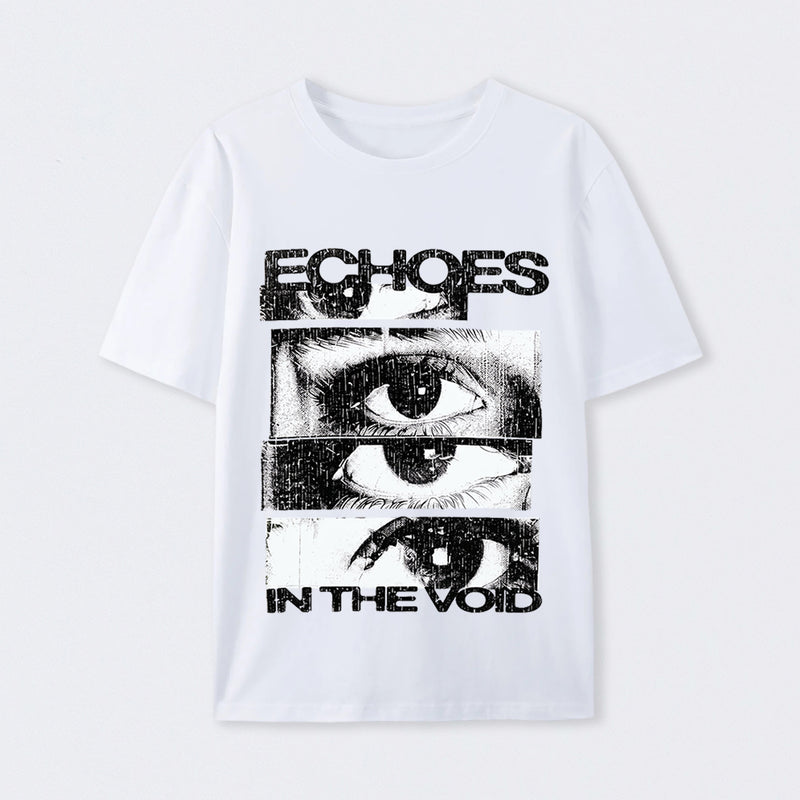 Men's Echoes Cropped T-Shirt