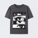 Men's Echoes Cropped T-Shirt