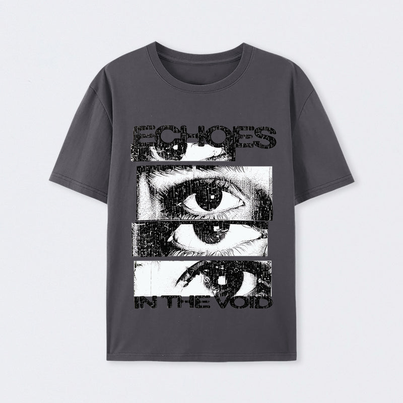 Men's Echoes Cropped T-Shirt