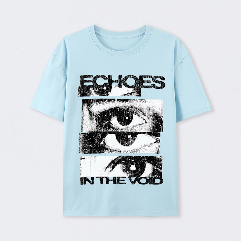 Men's Echoes Cropped T-Shirt