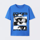 Men's Echoes Cropped T-Shirt