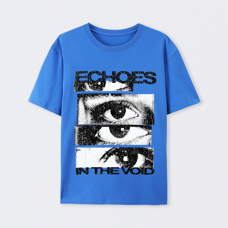 Men's Echoes Cropped T-Shirt