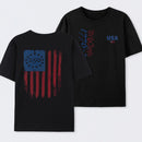 Celebrate 250 Years of American Heritage Unisex Black T-shirt