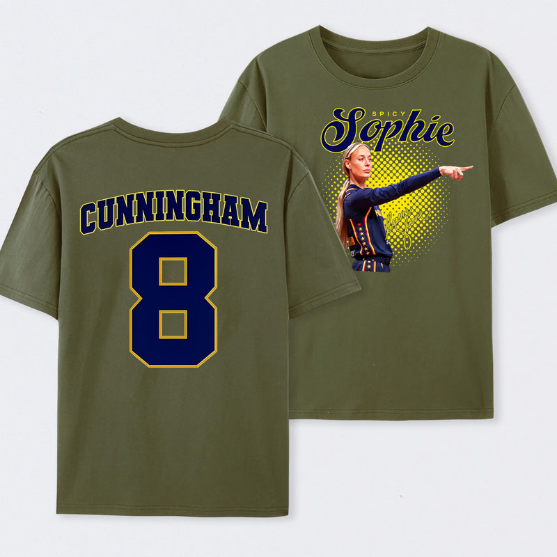 Sophie Cunningham Basketball Fan Gift Vintage Graphic T-Shirt