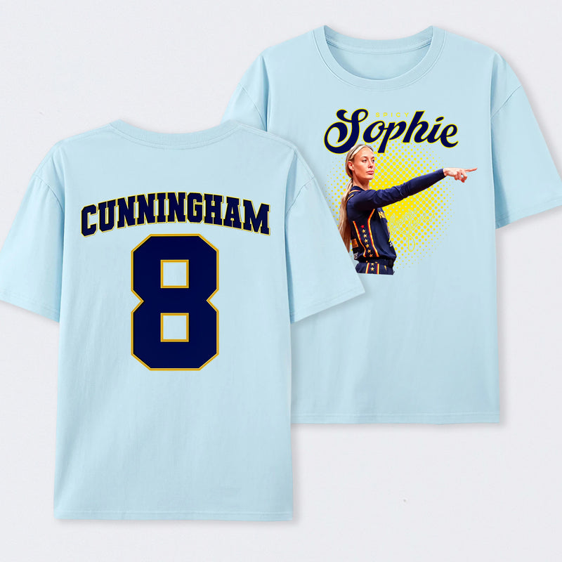 Sophie Cunningham Basketball Fan Gift Vintage Graphic T-Shirt