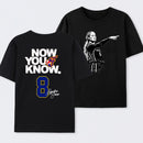 Sophie Cunningham Now You Know Double-Sided Basketball Graphic T-Shirt