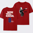Sophie Cunningham Now You Know Double-Sided Basketball Graphic T-Shirt