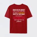 Grant Me The Serenity Funny Slogan T-shirt