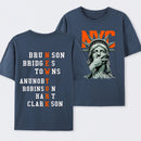 NewYork 2 Side Basketball Fans T-Shirt