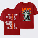 NewYork 2 Side Basketball Fans T-Shirt