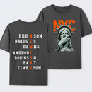 NewYork 2 Side Basketball Fans T-Shirt