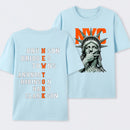 NewYork 2 Side Basketball Fans T-Shirt