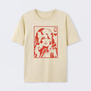 Vintage School Punk Rock Band Print Graphic T-Shirt