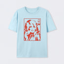 Vintage School Punk Rock Band Print Graphic T-Shirt