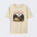 Do Not Pet The Fluffy Cows Yellowstone National Park T-Shirt