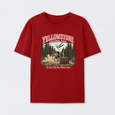 Do Not Pet The Fluffy Cows Yellowstone National Park T-Shirt