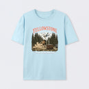 Do Not Pet The Fluffy Cows Yellowstone National Park T-Shirt