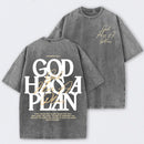 Vintage God Has A Plan Double-Sided T-Shirt