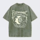 Vintage Moon Pattern T-Shirt