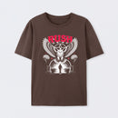 To Honor Rush Band Vintage Rock Owl Wings T-Shirt