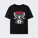 To Honor Rush Band Vintage Rock Owl Wings T-Shirt