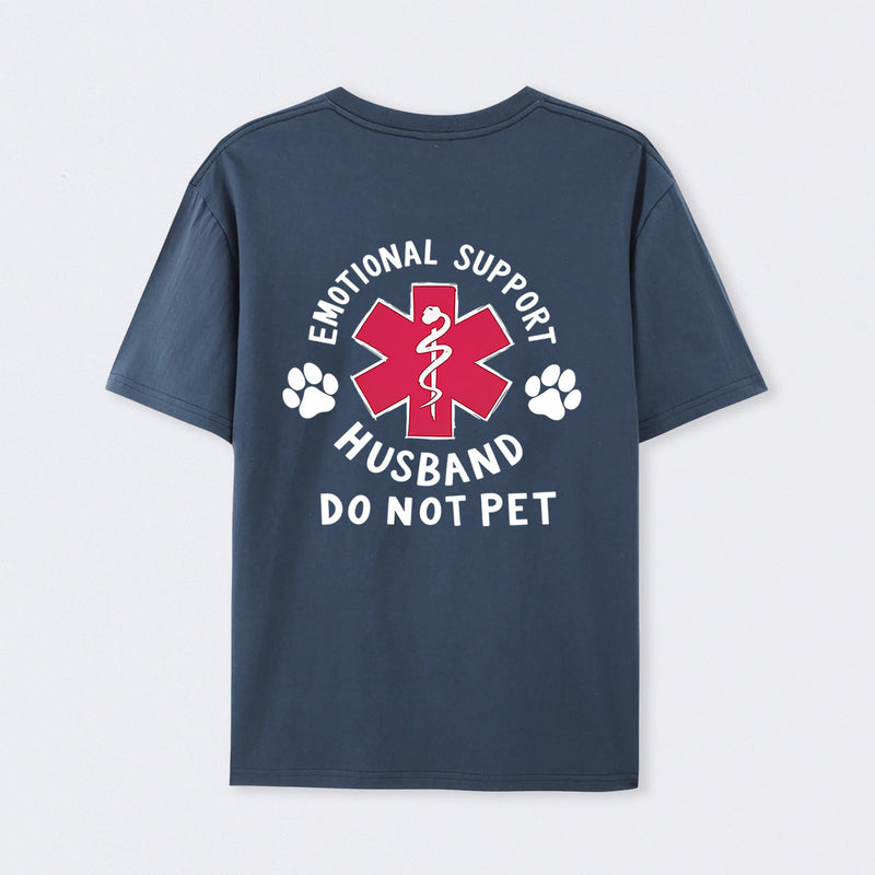 Emotional Support Husband T-Shirt