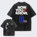Sophie Cunningham Now You Know Double-Sided Basketball Graphic Washed T-Shirt