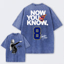 Sophie Cunningham Now You Know Double-Sided Basketball Graphic Washed T-Shirt