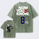 Sophie Cunningham Now You Know Double-Sided Basketball Graphic Washed T-Shirt