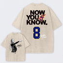 Sophie Cunningham Now You Know Double-Sided Basketball Graphic Washed T-Shirt