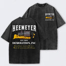Heemeyer Demolition Inc Washed T-Shirt