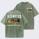 Heemeyer Demolition Inc Washed T-Shirt