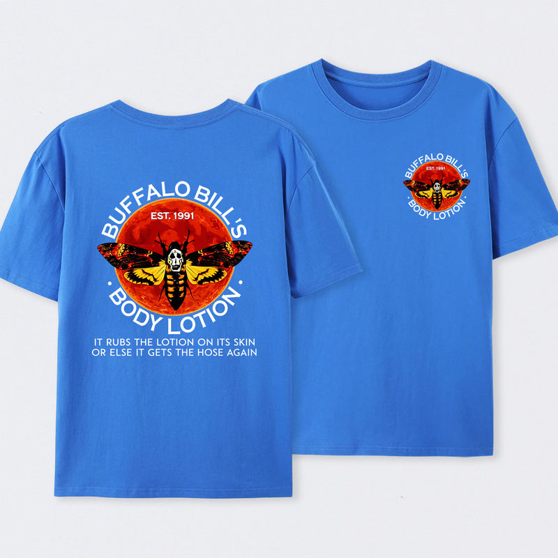 Horror Movie Print Unisex Halloween Retro T-Shirt