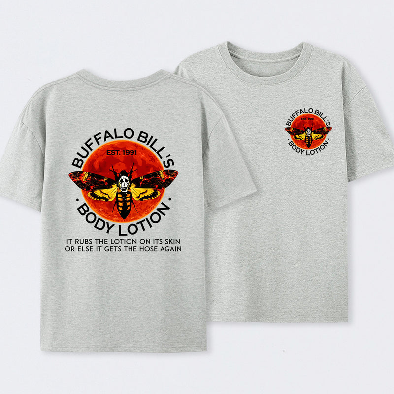 Horror Movie Print Unisex Halloween Retro T-Shirt