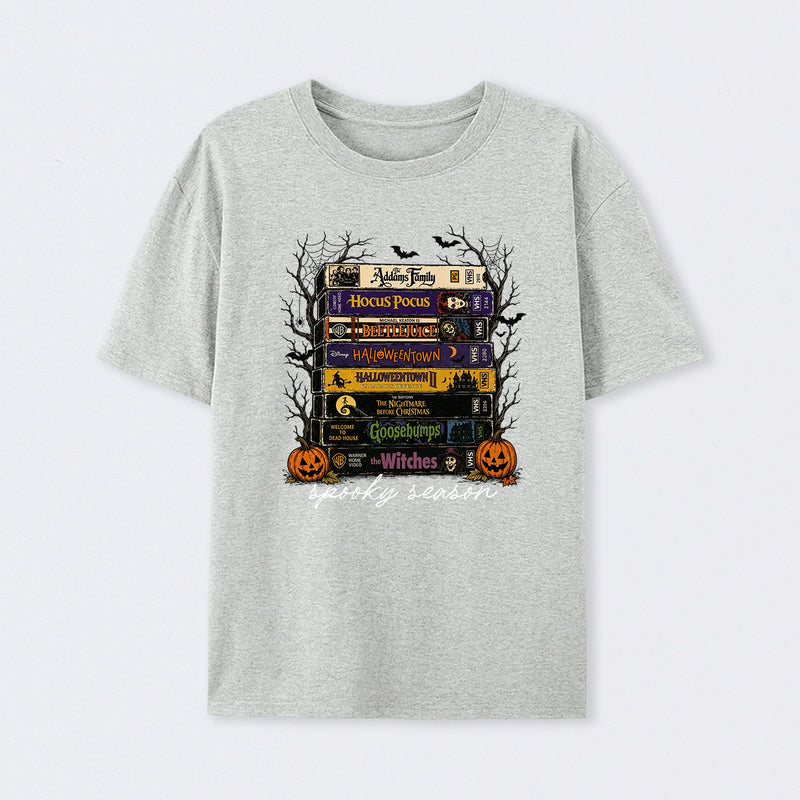 Vintage Halloween Movie Retro Spooky Season T-Shirt